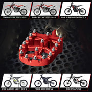 Dirt Bike Foot Pegs with Springs,7075 Aluminum CNC Footpegs Pedals Rests for Surron Light Bee X and S/E Ride Pro SS/CRF150F CRF230F 03-19/X160/X260-Black